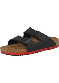 Birkenstock, Unisex, Sandalen, Arizona Birko-Flor Schmal, Schwarz, (42)