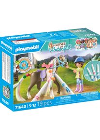 Playmobil Kreativset mit Pferd und Stiften (71640, Playmobil Horses of Waterfall)