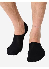 Nur Die Füßlinge Herren schwarz Größe 39/42