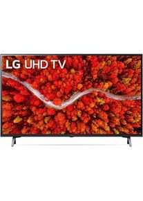 LG 43UP80003LR Fernseher (43 Zoll) Ultra HD Smart-TV WLAN (43", LED, 4K, 2021), TV, Schwarz