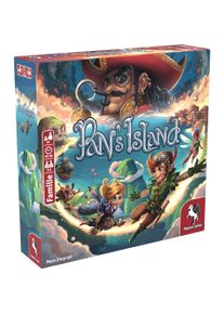Pegasus Pan's Island, Brettspiel, 2-5 Spieler, ab 8 Jahren, DE-Version (Deutsch)