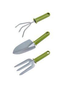 KINZO, Gartenhandwerkzeug, Gartengeräte 3pcs einfacher Griff