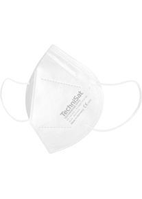 Technisat, Mundschutz, TECHNIMASK FFP2 Maske (Mund- und Nasen-Bedeckung, 5-lagige Einweg-Maske aus hochwertigem (20 x)