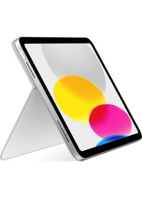 Apple Magic Keyboard Folio (Deutschland, Apple iPad 2022 (10. Gen)), Tablet Tastatur, Weiss