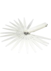 Dasqua, Messlehre, 1817-0100 F&uuml;hlerlehre 0.02 - 1.00 mm Anzahl Bl&auml;tter: 17 DIN 2275 (10 cm)