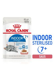 Royal Canin Indoor 7+ Gesteriliseerd in jus 12x85 g