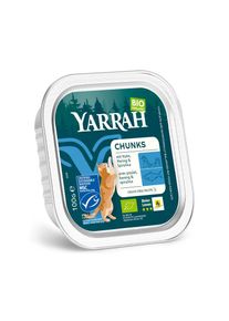 Yarrah Adult Biologische Brokken in Saus 16 x 100 g Kip en vis