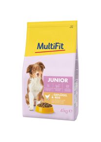MultiFit Droogvoer Hond Junior, met Gevogelte & Rijst 3 kg