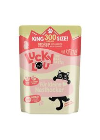 Lucky Lou natvoer kat Kitten Gevogelte 12x300 g