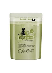 Catz Finefood nat kattenvoer Classic Adult Nr. 05 Zalm en Gevogelte 6x300 g