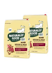 Naturally Good NATUURLIJK GOED Groenten & Vlees 2kg Berglinzen en rundvlees 2x2 kg