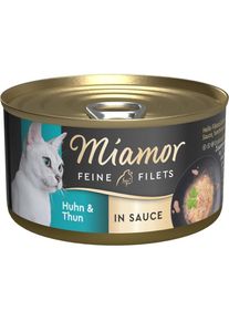 Miamor Fijne filets in saus 24 x 85g Tonijn en kip