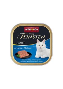 animonda Vom Feinsten Adult Zalm en garnalen 128x100 g