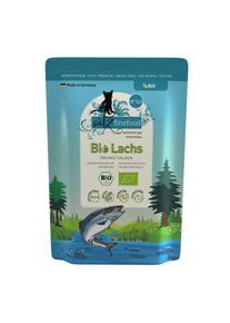 Catz Finefood natvoer kat organic adult Nr.513 Zalm 12x85 g