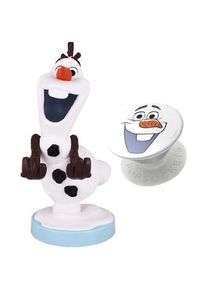 Exquisite Gaming FROZEN Olaf + Pop Socket Limeted Edition - Cable Guy (Xbox 360, Xbox One S, Xbox Series X, PC, Mac, Switch, PS4, PS5), Gaming 