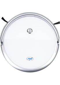 PNI Intelligenter Roboterstaubsauger SafeHome Cleaner PTV35 WiFi, 30 W, Steuerung und Programmierung, Staubsauger Roboter, Weiss, Grau