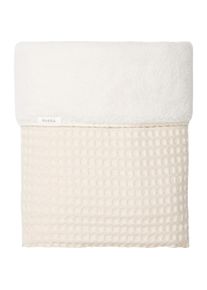 koeka, Decke, Bettdecke Plüsch Oslo natural/pebble (140 x 200 cm)