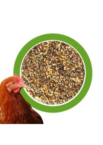 Chicken Feed 25 kg, Laying Hen Feed, Poultry Feed for Chickens, Ducks, Geese with Oregano