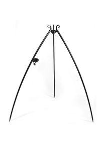 Adjustable Grill Tripod 200cm, Steel Outdoor Campfire Cooking Stand