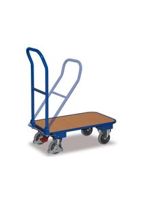 Cordes Folding Platform Trolley 150 kg with EasySTOP - Collapsible Utility Wagon