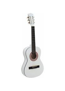 Dimavery AC-303 Klassikgitarre 1/2, weiss (Akustik Gitarre), Gitarre, Weiss