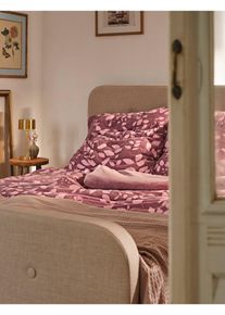 Biancheria letto double-face mano cachemire a fiori, viola, Taglia 135x200 cm, bonprix