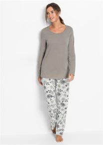Pigiama, Grigio, Taglia 38/40 (XS), bonprix