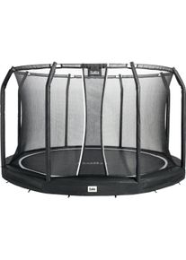 Salta Premium Ground - inground trampoline met veiligheidsnet - 251 cm - Zwart (251 cm)