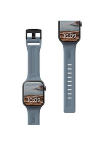 UAG Urban Armor Gear Scout Strap Apple Watch 38/40/41/42mm cloud blau (191498114151) (Silicone), Uhrenarmband, Blau