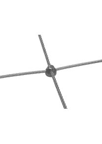 Stainless Steel Netting by the m² (3.0 mm/50/200 mm)