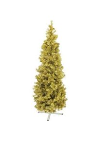 EUROPALMS, Weihnachtsbaum, Tannenbaum FUTURA, gold-metallic, 210cm (210 cm)