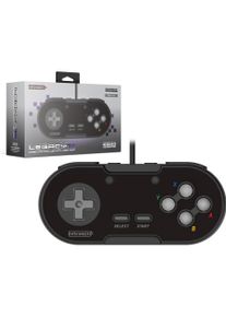 retro-bit Legacy 16 USB Port Controller Black (Mac, Raspberry Pi 3, Switch, Steam Machine, PC), Gaming Controller, Schwarz