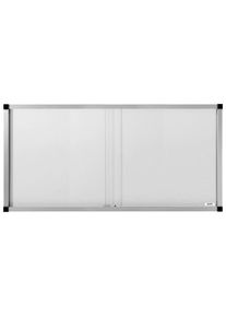 Ilmoitustaulukaappi sis&auml;lle, liukuovilla, 27 A4, metalli