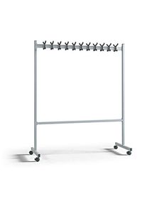 Vaateteline Jasper, KxS 1700 x 550 mm, 2 x 11 koukkua