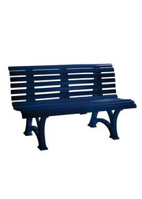 Puistonpenkki Ropi 13, KxL 800x1500 mm, sininen
