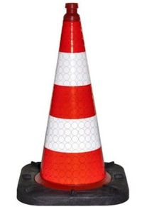 Liikennekartio heijastava, K 500, 2 kpl/pakkaus, hinta ostaessasi väh.