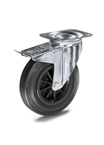 Umpikumipy&ouml;r&auml; muovivanteella, k&auml;&auml;nt&ouml;py&ouml;r&auml; kaksoisjarrulla, py&ouml;r&auml;n &Oslash; x