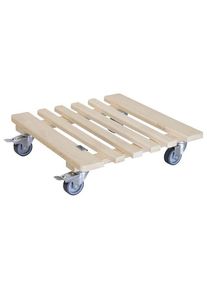 Ruukun alusta pyörillä puu piano Wagner, kantavuus 200 kg, PxL 380 x 3
