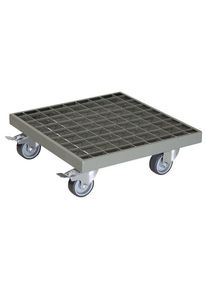 Ruukun alusta pyörillä Industrial Wagner, kantavuus 200 kg, PxL 290 x