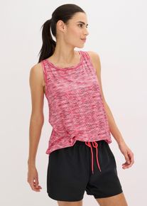 Snabbtorkande sportlinne med brottarrygg - stark rosa - storlek 40/42 (M) - bonprix