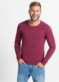 Långärmad T-shirt (3-pack) - grå - storlek 48/50 (M) - bonprix