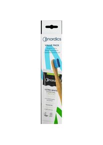 Nordics, Zahnpasta, Bio Zahnpasta Ultra White + Öko Zahnbürste Bambus blau