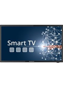 Megasat TV Royal Line IV 32 Smart, 12 / 24 / 230 Volt (32", LED, Full HD), TV, Schwarz
