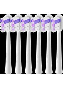 Laifen, Zahnbürstenkopf, Wave Bürstenköpfe Ultra-Whitening (6 x)