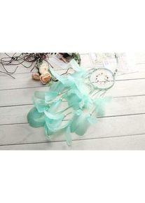 Cover-Discount DIY Bastel-Set Dreamcatcher Traumfänger türkis