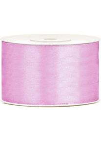 partydeco, Geschenkverpackung, Satinband 50mm Rose Blush (25m)