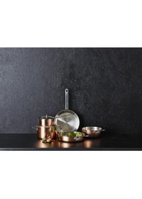 Scanpan Schmorpfanne Maitre, Pfanne + Kochtopf, Kupfer, Silber