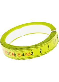 Bahco, Messlehre, Stahl-Massband f&uuml;r die Werkbank, selbstklebend, linksseitige Messskala, 3 m (300 cm)