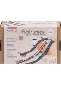 Magni Makramee Schlüsselanhänger, Handarbeitsset, Mehrfarbig