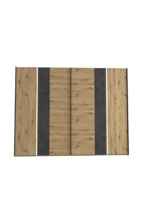 FORTE Armoire à portes coulissantes FOTYNA